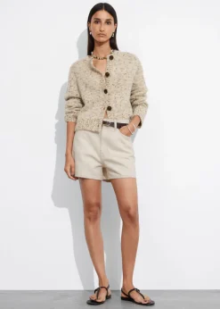Outlet & Other Stories Buttoned Knit Cardigan