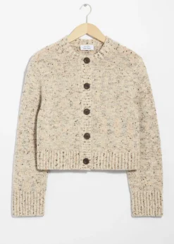 Outlet & Other Stories Buttoned Knit Cardigan