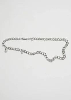 Best & Other Stories Charm Chain Belt Silver