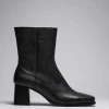Sale & Other Stories Classic Leather Ankle Boots