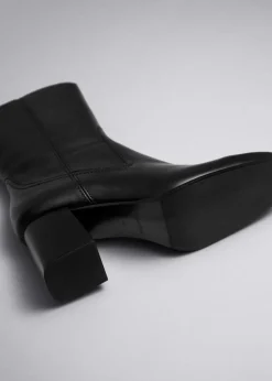 Sale & Other Stories Classic Leather Ankle Boots