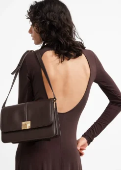 Clearance & Other Stories Classic Leather Shoulder Bag