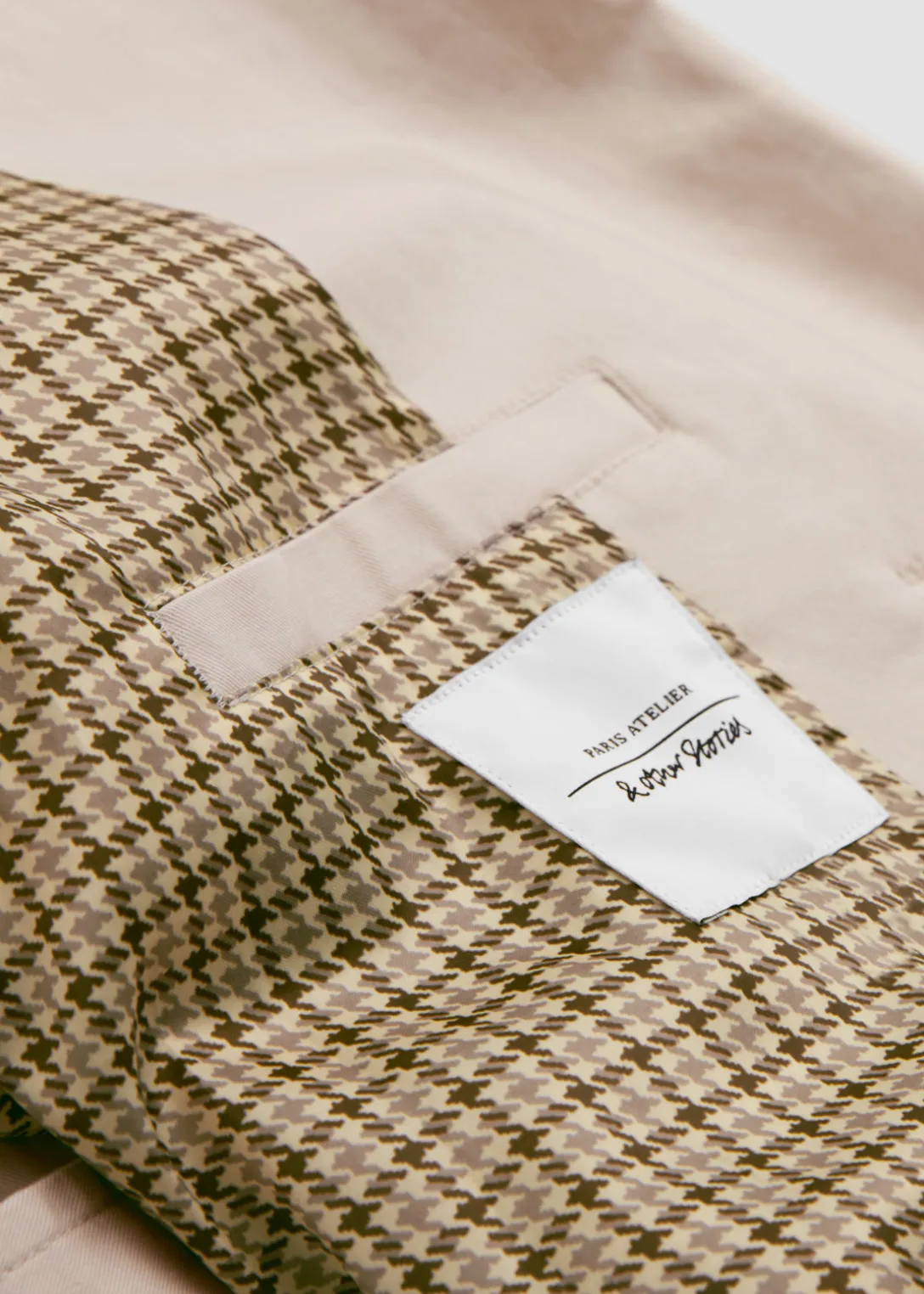 Clearance & Other Stories Classic Relaxed Trench Coat Beige