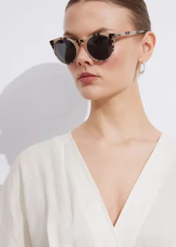 Store & Other Stories Classic Round Frame Sunglasses