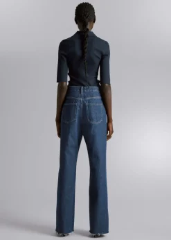 New & Other Stories Collared Short-Sleeve Top