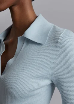 New & Other Stories Collared Short-Sleeve Top