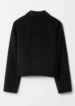Cheap & Other Stories Collared Wool-Blend Jacket