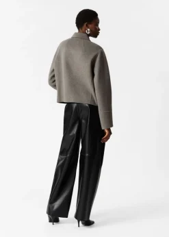 Cheap & Other Stories Collared Wool-Blend Jacket