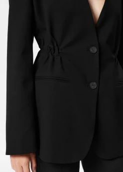 Sale & Other Stories Collarless Blazer Black
