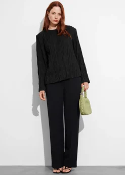 Online & Other Stories Crinkled Top