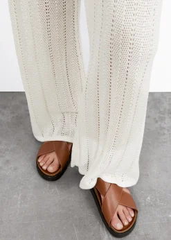 Outlet & Other Stories Criss-Cross Leather Sandals