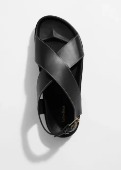 Outlet & Other Stories Criss-Cross Leather Sandals