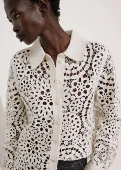 Cheap & Other Stories Crocheted Shirt