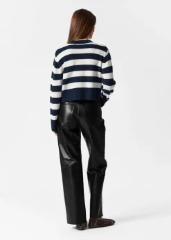 Hot & Other Stories Cropped Knit Cardigan