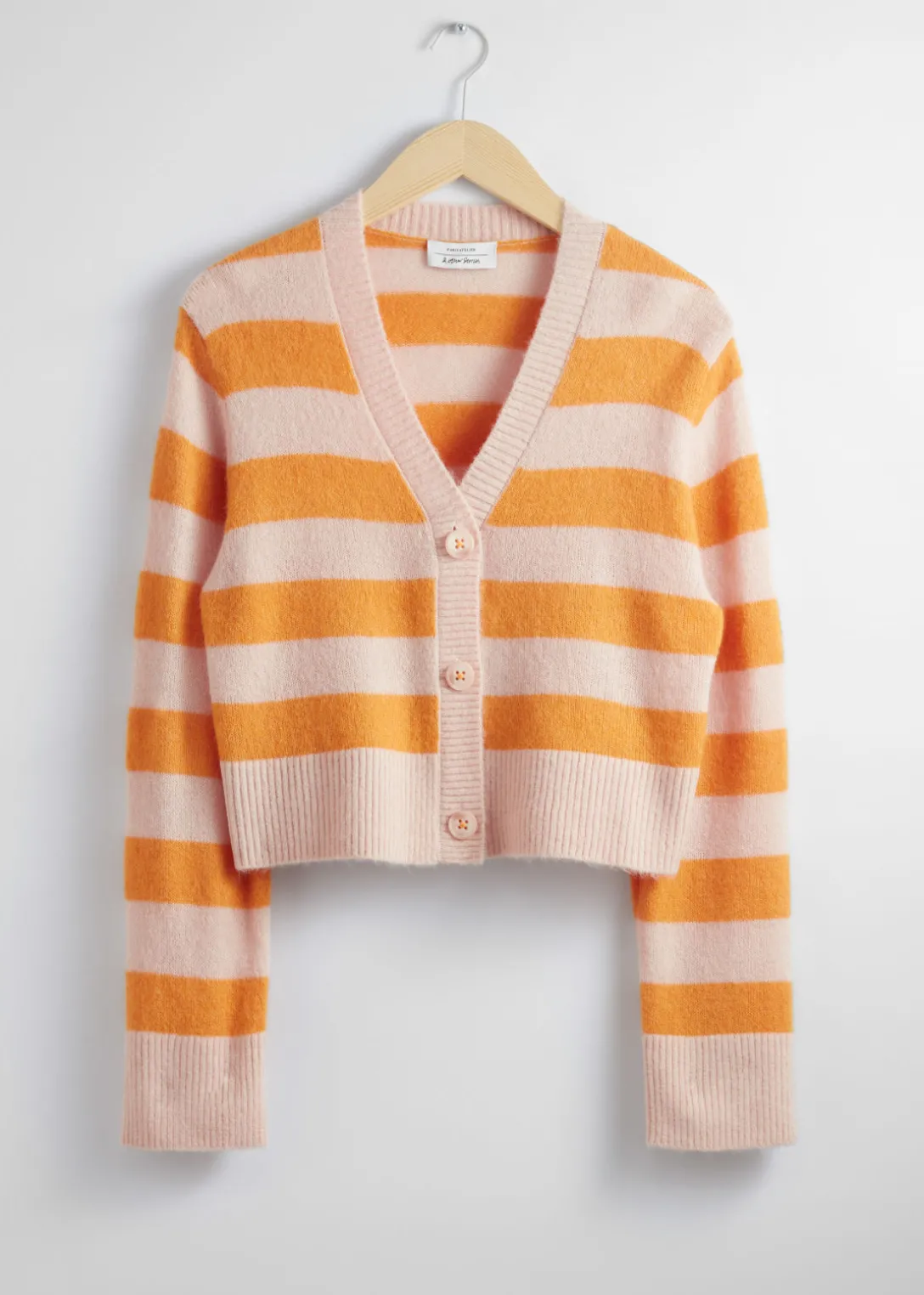 Hot & Other Stories Cropped Knit Cardigan