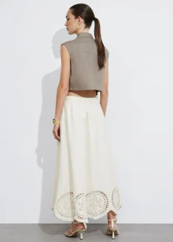 Cheap & Other Stories Cropped Patch-Pocket Top Mole