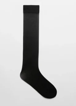 Discount & Other Stories 100 Denier Knee-High Socks Black