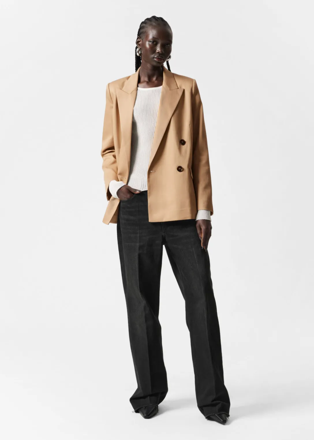 Cheap & Other Stories Double-Breasted Blazer