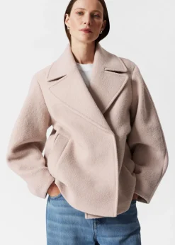 Hot & Other Stories Double-Breasted Wool Jacket
