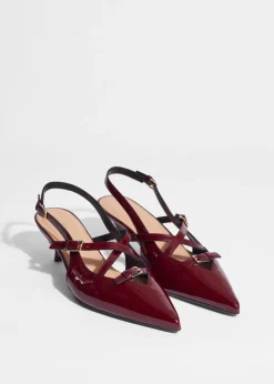 Best & Other Stories Embellished Slingback Pumps