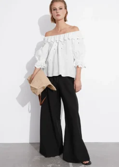 Cheap & Other Stories Embroidered Blouse