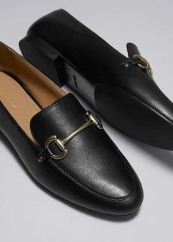 Online & Other Stories Equestrian Buckle Loafers