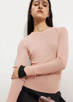 Cheap & Other Stories Fitted Mulberry Silk Top