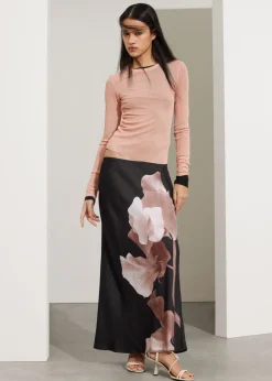 Cheap & Other Stories Fitted Mulberry Silk Top