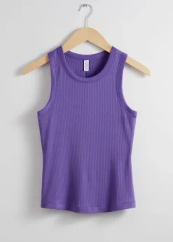 Discount & Other Stories Fitted Tank Top