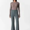 Shop & Other Stories Flared Trousers Dark Grey