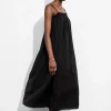 Store & Other Stories Floaty Strappy Midi Dress