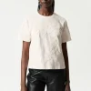 Fashion & Other Stories Floral-Appliqué T-Shirt