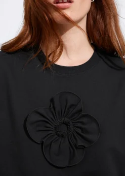 Sale & Other Stories Floral-Appliqué T-Shirt