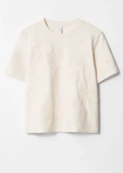 Fashion & Other Stories Floral-Appliqué T-Shirt