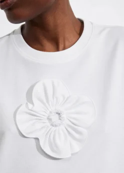 Sale & Other Stories Floral-Appliqué T-Shirt