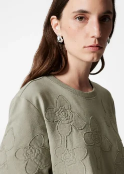 Fashion & Other Stories Floral-Appliqué T-Shirt