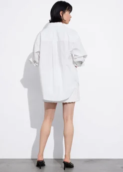 Cheap & Other Stories Floral-Embroidery Shirt