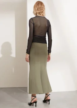 Store & Other Stories Fluted Maxi Skirt