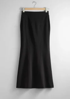 Store & Other Stories Fluted Maxi Skirt