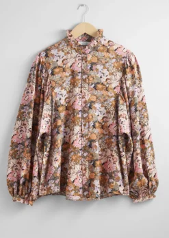 Fashion & Other Stories Frill-Collar Blouse