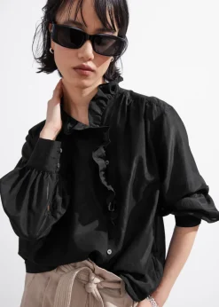 Outlet & Other Stories Frilled Blouse
