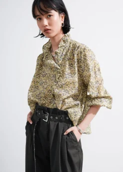 Outlet & Other Stories Frilled Blouse