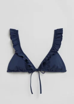 Shop & Other Stories Frilled Triangle Bikini Top