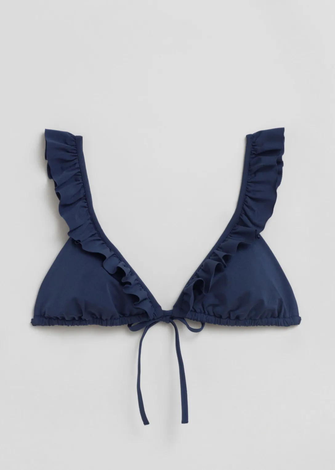 Shop & Other Stories Frilled Triangle Bikini Top