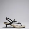 Best Sale & Other Stories Fringed Leather Sandals Black
