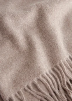 Flash Sale & Other Stories Fringed Wool Blanket Scarf