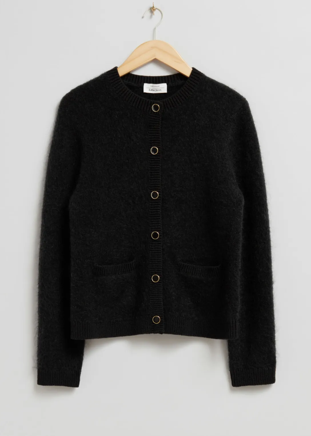 Fashion & Other Stories Fuzzy Knit Cardigan