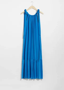 Outlet & Other Stories Gathered Sleeveless Midi Dress