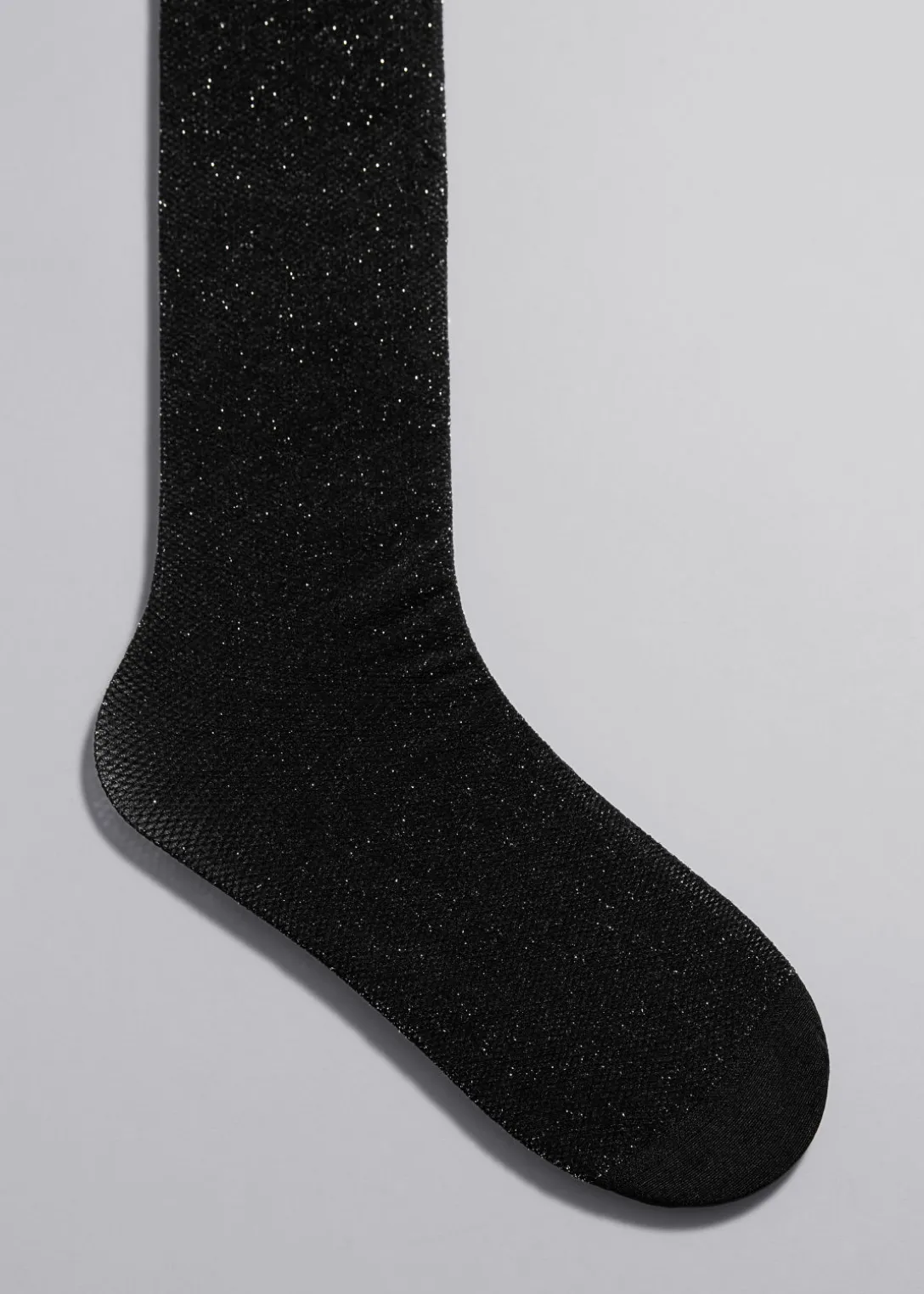 Outlet & Other Stories Glitter Fishnet Tights Black