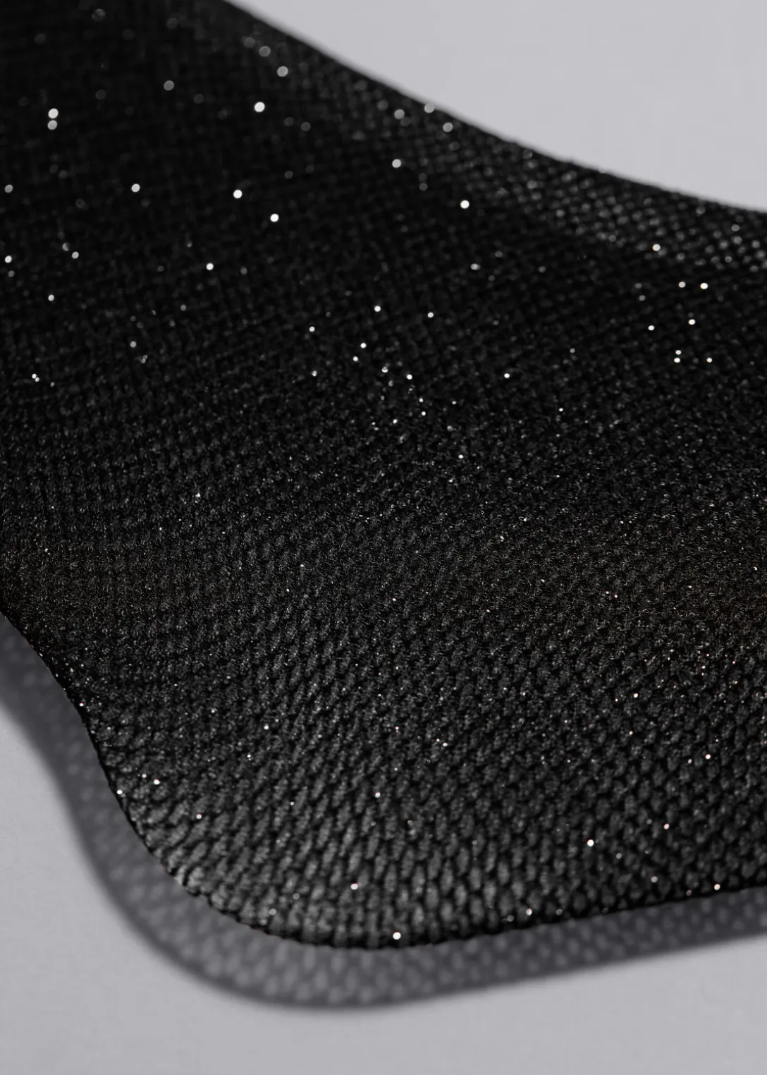 Outlet & Other Stories Glitter Fishnet Tights Black